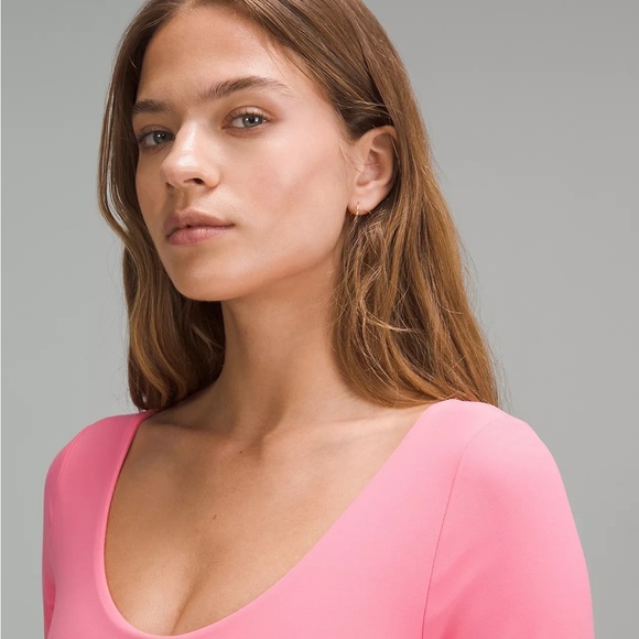 Lululemon Align Dress NWT Short Sleeve Sakura Pink - Picture 7 of 8